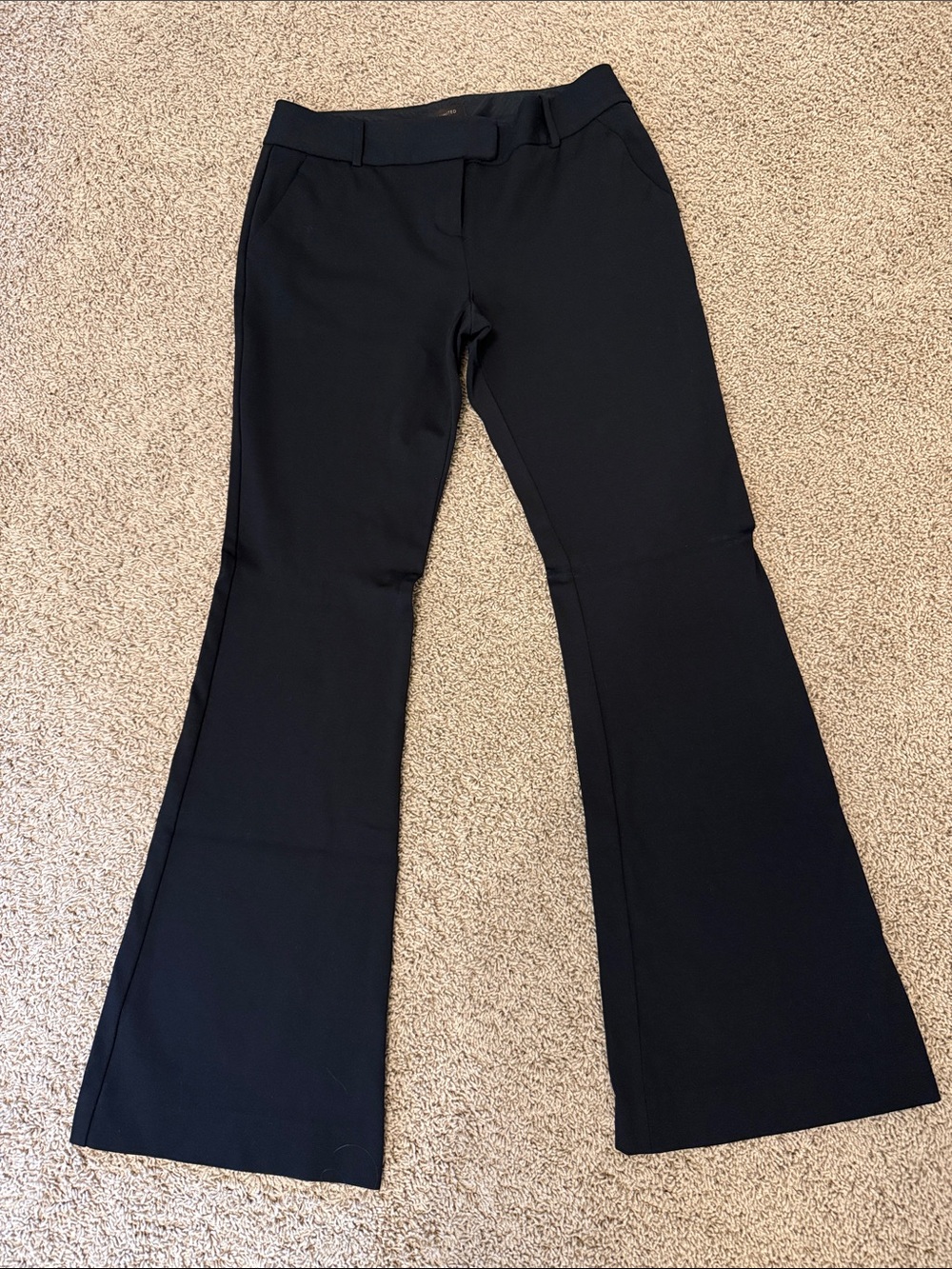 The Limited Black Boot-Cut Dress Pants